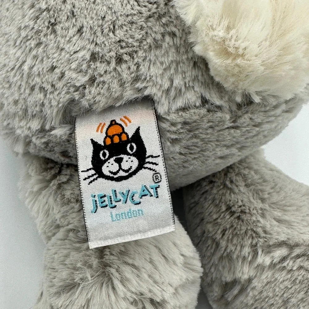 Jellycat Bashful Bunny Plush‎ Silver Grey Medium 12